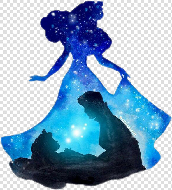 Disney Princess Watercolor Painting Drawing Lilo Pelekai   Silhouette Disney Princesses Watercolor  HD Png DownloadTransparent PNG