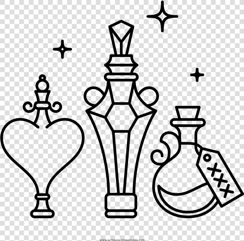 Flask Drawing Potion   Pozioni Disegno Da Colorare  HD Png DownloadTransparent PNG