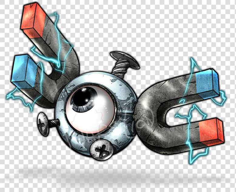 Fan Art Pokemon Magnemite  HD Png DownloadTransparent PNG