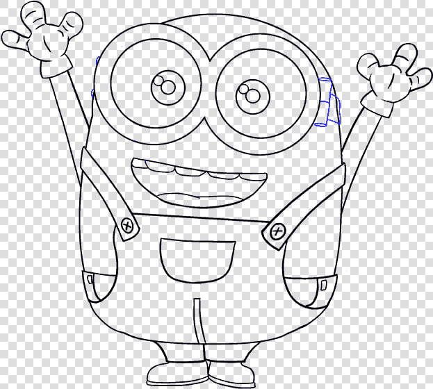 How To Draw Bob   Draw A Minion Bob  HD Png DownloadTransparent PNG