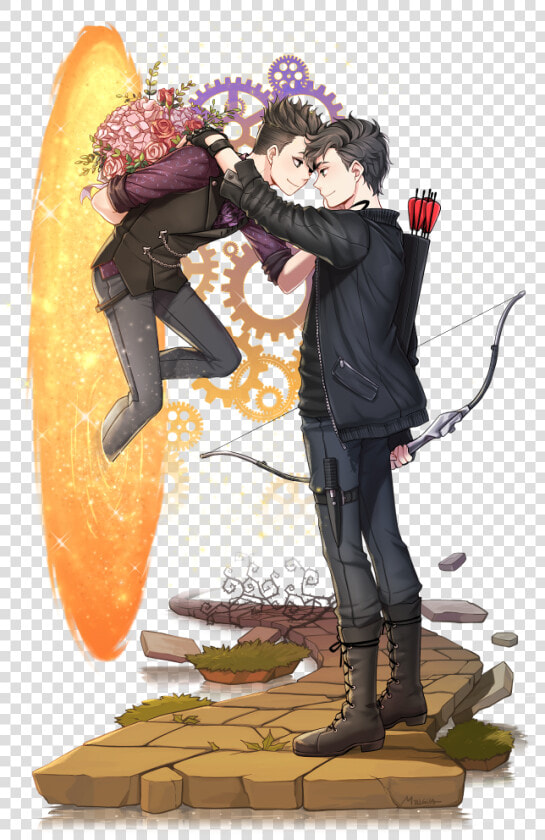 Alec Et Magnus Dessin  HD Png DownloadTransparent PNG