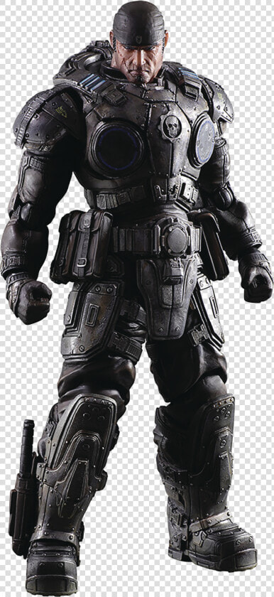 Marcus Fenix Png Pic   Gears Of War Play Arts Kai  Transparent PngTransparent PNG