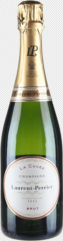 Champagne Brut La Cuvée Title Champagne Brut La Cuvée   Laurent Perrier Bottle Transparent  HD Png DownloadTransparent PNG