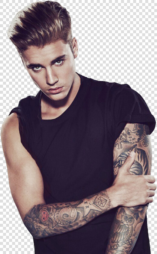 Justin Bieber S Tattoo   Justin Bieber Png 2015  Transparent PngTransparent PNG