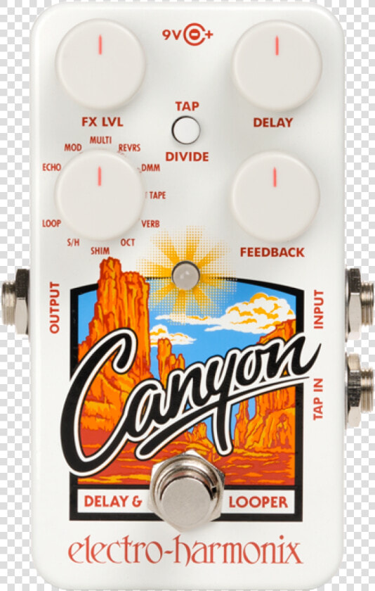 Ehx Electro Harmonix Pedal Canyon  HD Png DownloadTransparent PNG