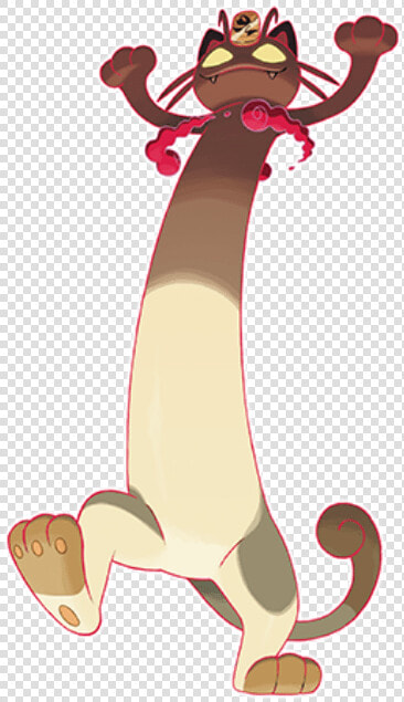 Meowth   Gigantamax Meowth  HD Png DownloadTransparent PNG