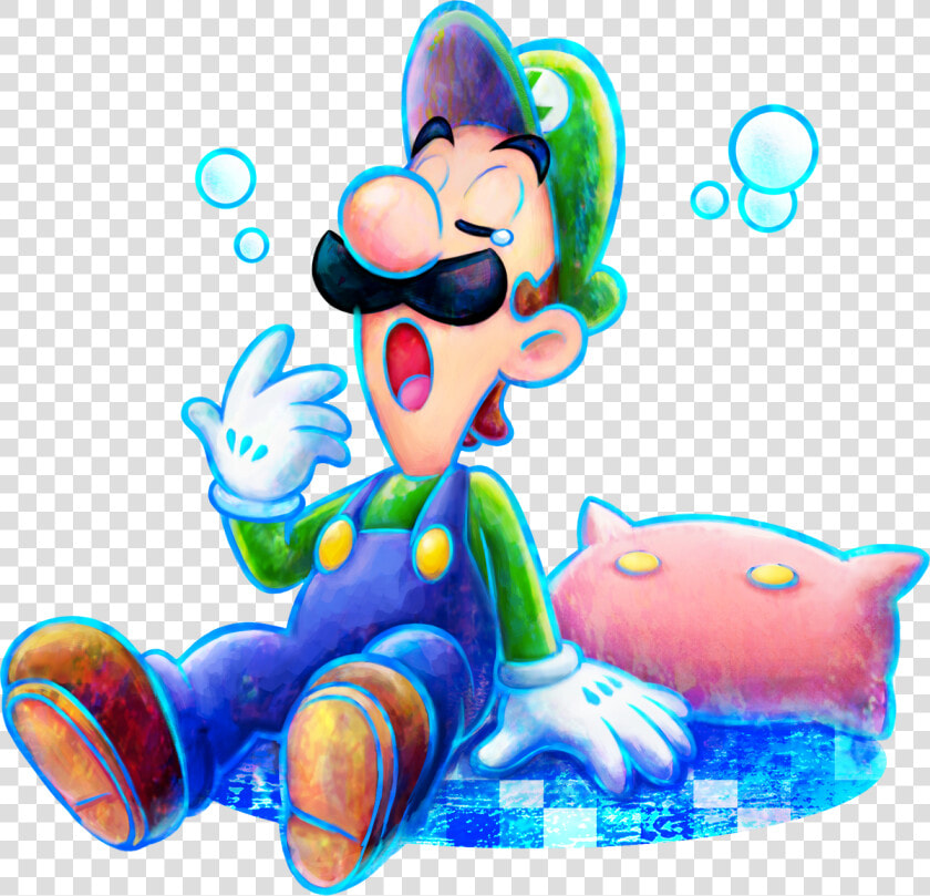 🥧enclosed Grand Dad   Mario And Luigi Dream Team Luigi  HD Png DownloadTransparent PNG