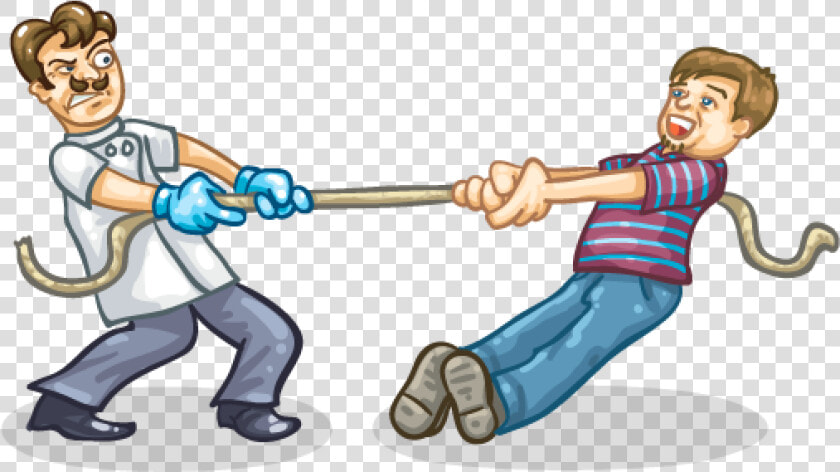 Cartoon Tug Of War Png  Transparent PngTransparent PNG