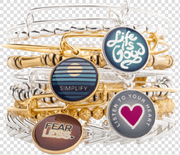 Simplify Charm Bangle   Good Vibes Only Alex And Ani  HD Png DownloadTransparent PNG