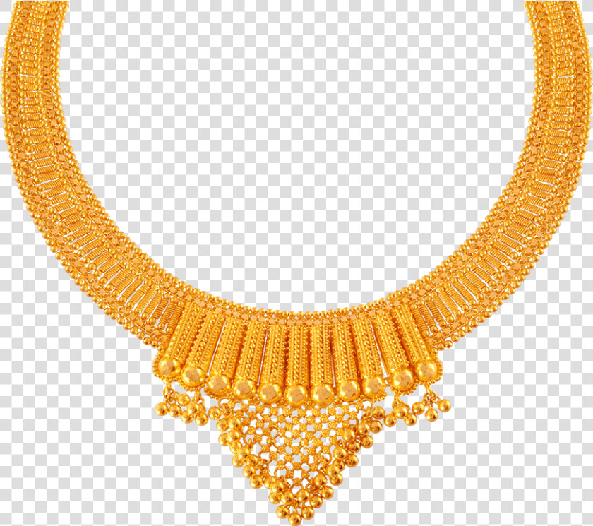 Chandra Jewellers 22kt Yellow Gold Necklace For Women   Pc Chandra Necklace Collection With Price  HD Png DownloadTransparent PNG