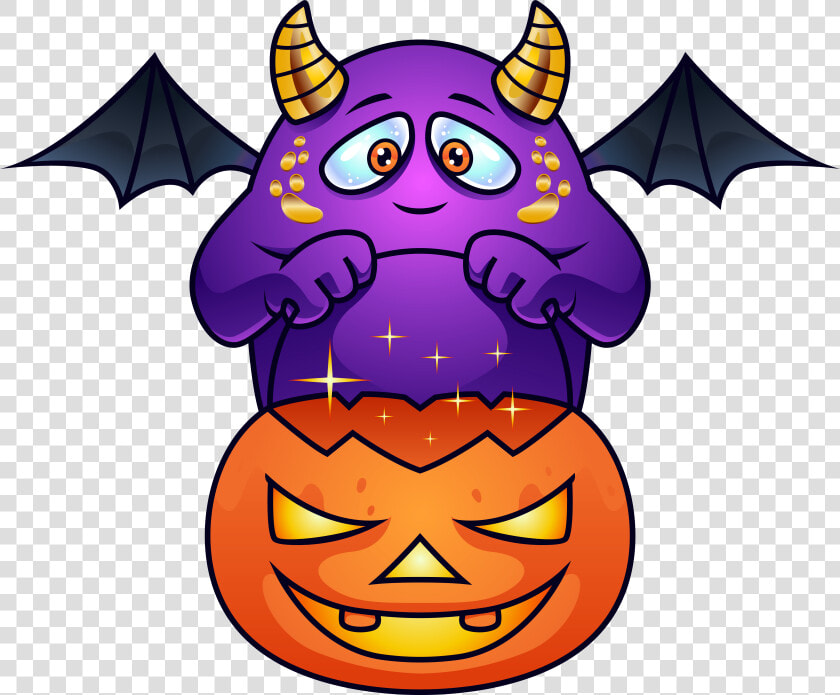 Best Monster Pictures Purple   Halloween Monster Clip Art  HD Png DownloadTransparent PNG