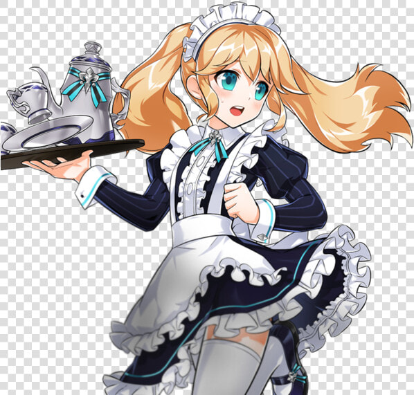 Anime Maid Png   Elsword April Fools 2017  Transparent PngTransparent PNG