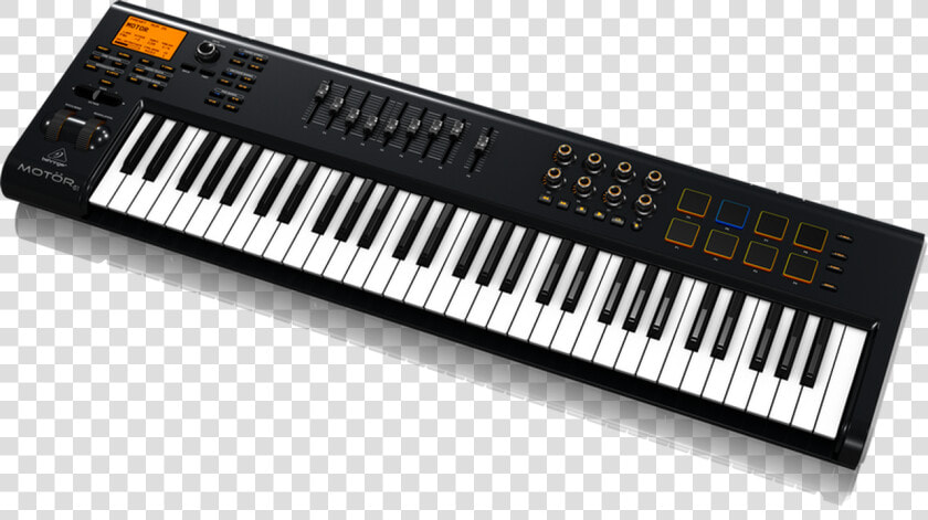 Behringer Motor61 61 key Usb midi Controller Kb   Keyboard Roland E A7  HD Png DownloadTransparent PNG