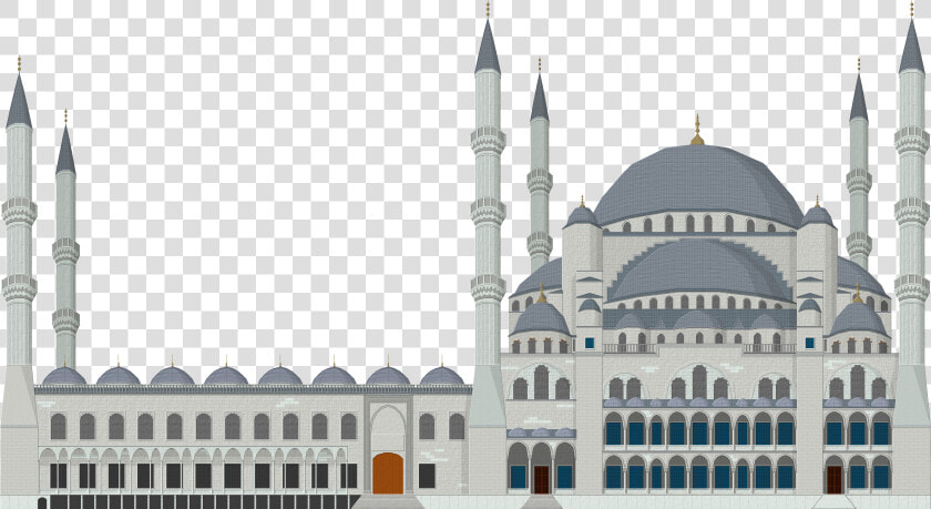 Download Mosque Png Clipart   Blue Mosque Transparent Background  Png DownloadTransparent PNG