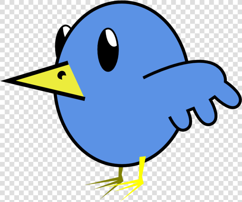 Twitter Bird Tweet Tweet 38 Clipartist   Green Bird Cartoon  HD Png DownloadTransparent PNG