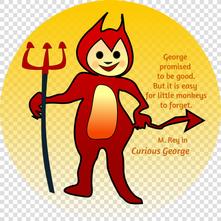 Devil  Naughty  Demon  Trident  Costume  Tail   Devil Clipart  HD Png DownloadTransparent PNG