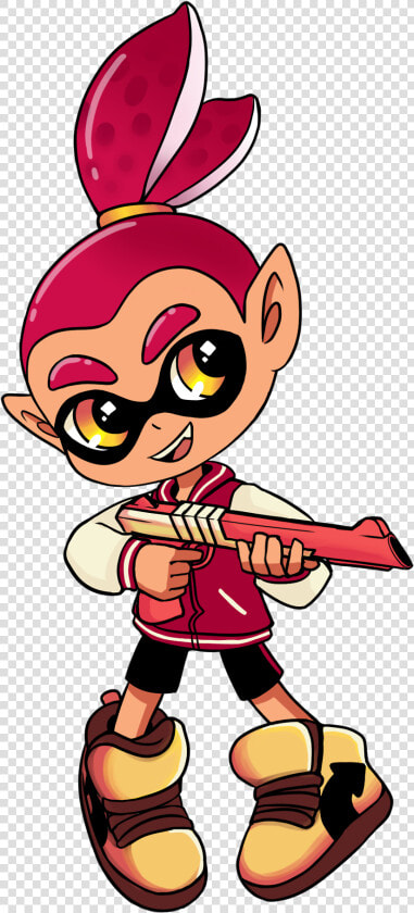 Splatoon Inkling Splatoon 2 Nintendo I Love My Inkling   Inkling Boy Red Splatoon  HD Png DownloadTransparent PNG