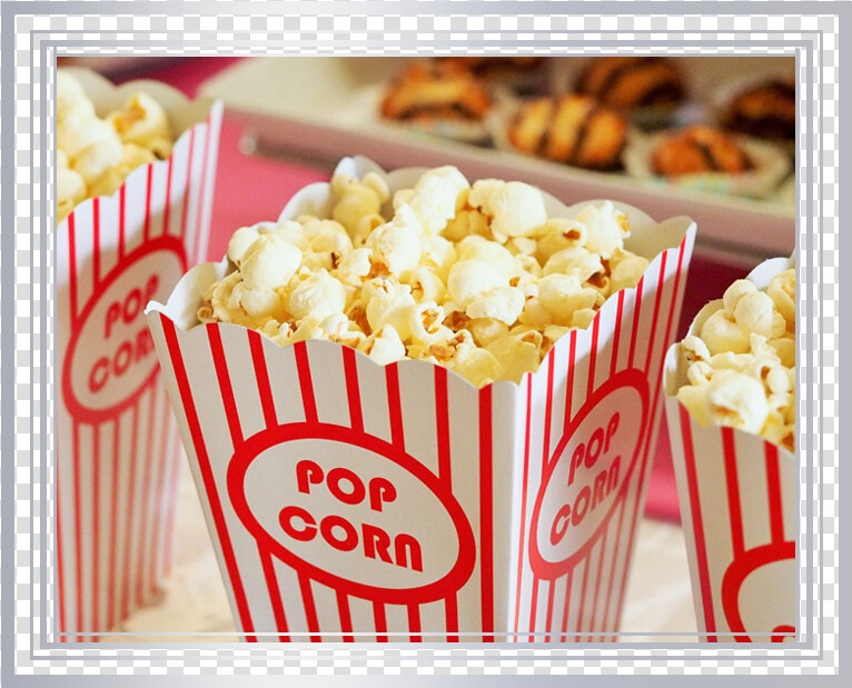 Popcorn Cart With Attendant   Popcorn  HD Png DownloadTransparent PNG