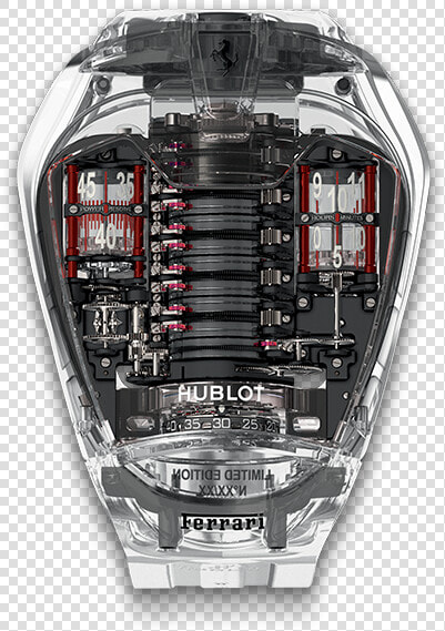 905   Jx   0001   Rt   Hublot Mp5 Laferrari Sapphire   Hublot Ferrari  HD Png DownloadTransparent PNG