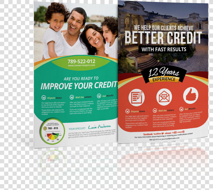 Credit Repair Flyer   Credit Repair Flyer Template  HD Png DownloadTransparent PNG