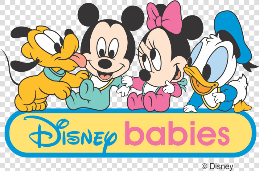 Disney Babies Logo Vector Download Free   Disney Baby Mickey And Minnie  HD Png DownloadTransparent PNG