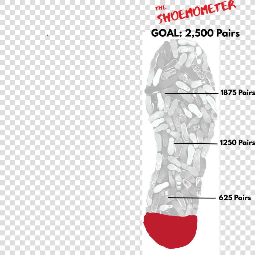 Shoe Thermometer Tracking Bridge Ii Sports Shoe Donations    Funds2orgs Shoe Drive  HD Png DownloadTransparent PNG