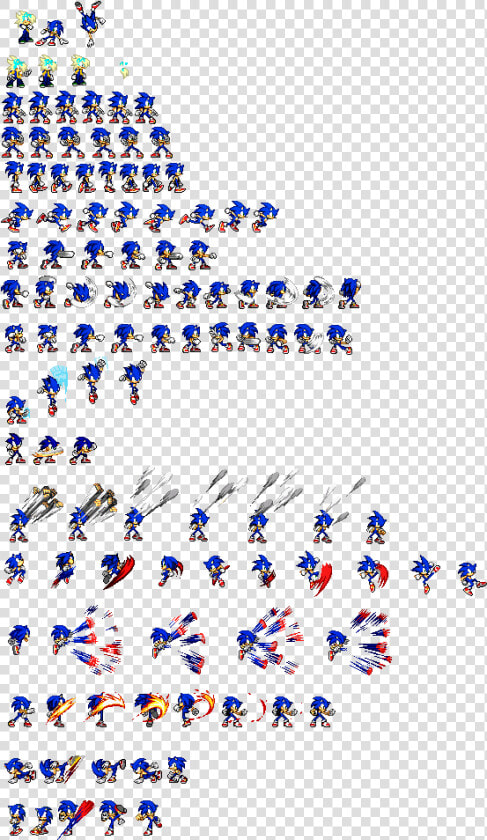 Blastoise Sprite Sheet Pure Sprite Sheet Progress Byblastoise   Sonic Punch Sprite Sheet  HD Png DownloadTransparent PNG