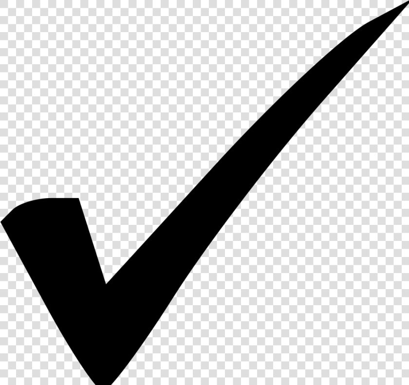 Transparent Background Black Checkmark  HD Png DownloadTransparent PNG