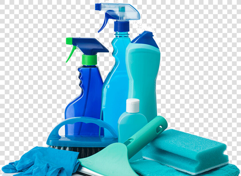 Blue Cleaning Supplies   Blue Cleaning Tools  HD Png DownloadTransparent PNG