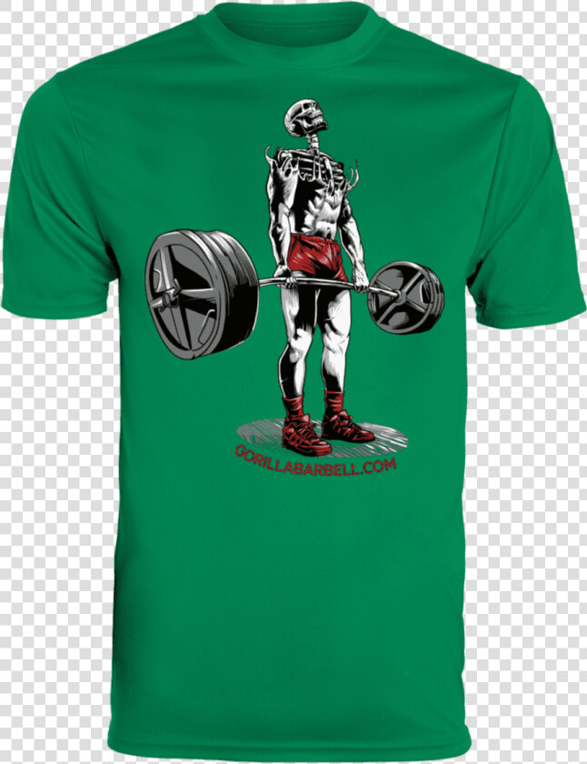 T shirts Kelly Green   S Dead Man S Lift Performance   Fred Perry Red Polo Shirt  HD Png DownloadTransparent PNG