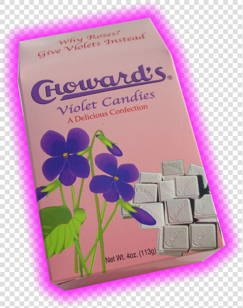 C Howard S Old Fashioned Violet Mints  4 Oz   Chowards Violet  HD Png DownloadTransparent PNG