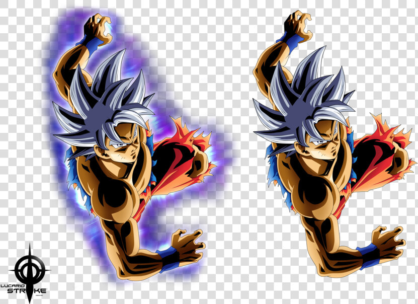 Goku Vegeta Art Transprent Png   Mastered Migatte No Gokui Goku Png  Transparent PngTransparent PNG