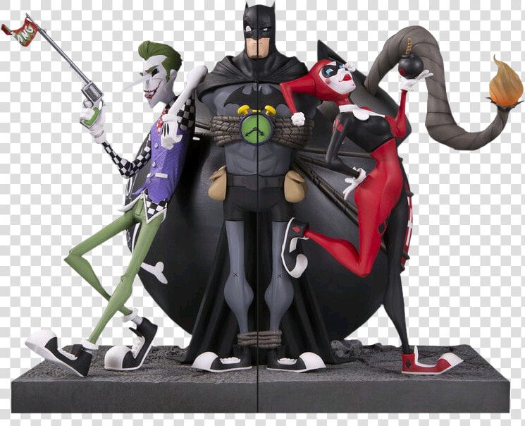 Dc Gallery The Joker And Harley Quinn Bookends  HD Png DownloadTransparent PNG