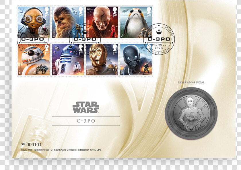 Royal Mail Star Wars  HD Png DownloadTransparent PNG