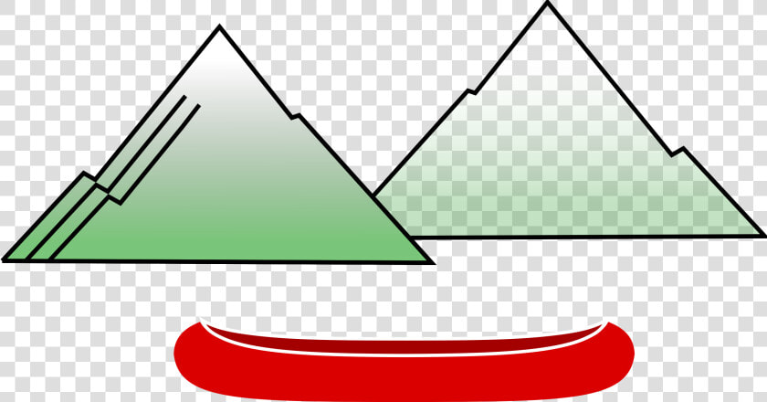 Canoe With Big Image   Canoe Side View Clipart  HD Png DownloadTransparent PNG