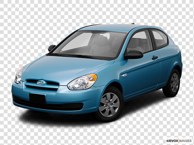 2009 Hyundai Accent Blue  HD Png DownloadTransparent PNG