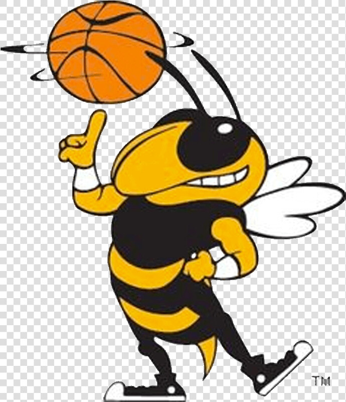 Georgia Tech Yellow Jackets   Png Download   Yellow Jacket With Basketball  Transparent PngTransparent PNG