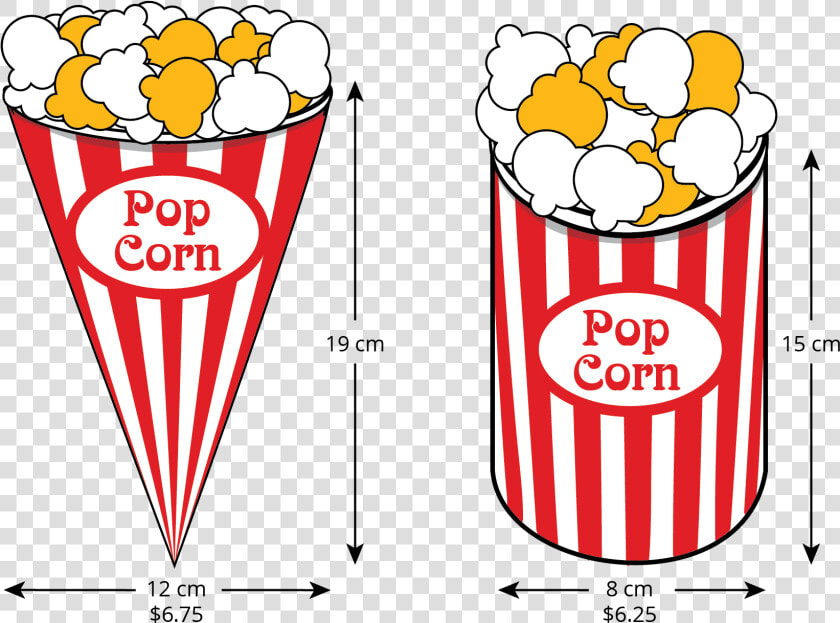 Pop Clipart And Popcorn   Volume Of Cone Popcorn  HD Png DownloadTransparent PNG