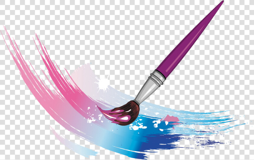 سكرابز بنات مرسومه   Art Paint Brush Vector  HD Png DownloadTransparent PNG