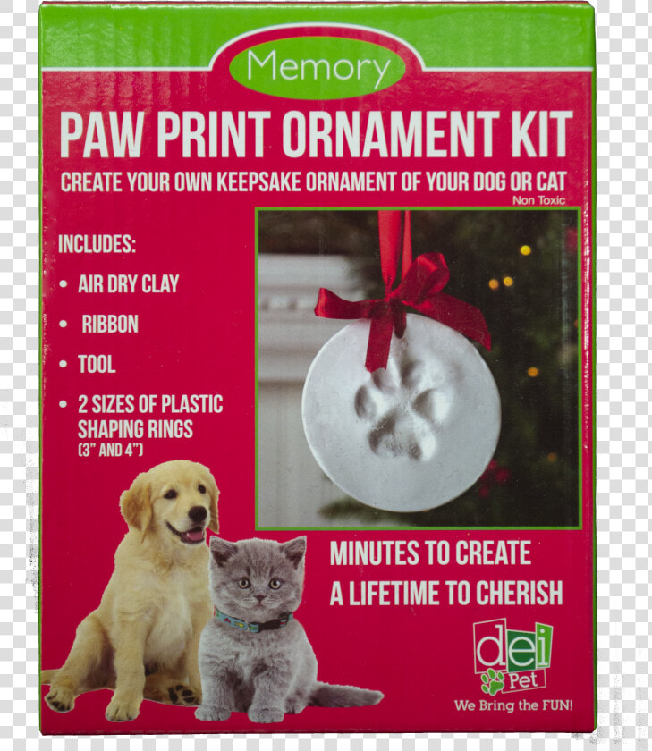 Paw Print Keepsake Kit Cat Paw Print Kit Dog Paw Print  HD Png DownloadTransparent PNG