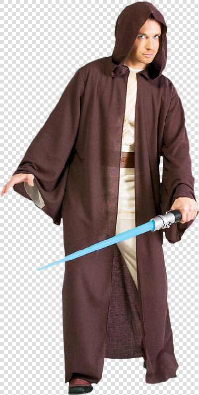 Jedi Knight Robe Deluxe Adult Costume  HD Png DownloadTransparent PNG