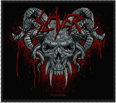 Demonic Woven Patch   Slayer T Shirt Design  HD Png DownloadTransparent PNG