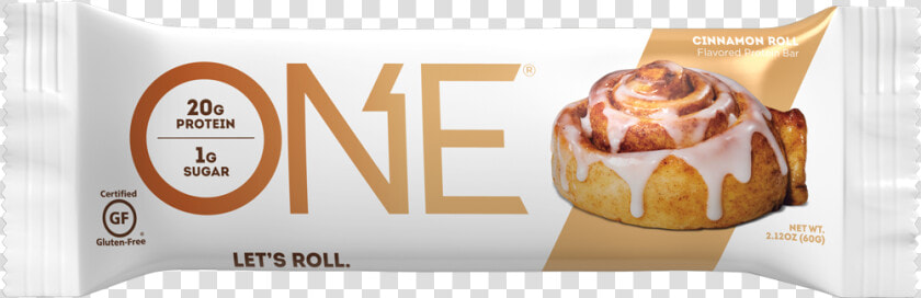 One Bars Cinnamon Roll Protein Bar   One Protein Bar Cinnamon Roll  HD Png DownloadTransparent PNG