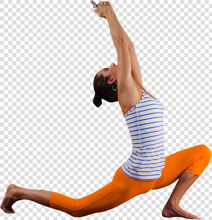 Low Lunge Pistol Grip Yoga  HD Png DownloadTransparent PNG