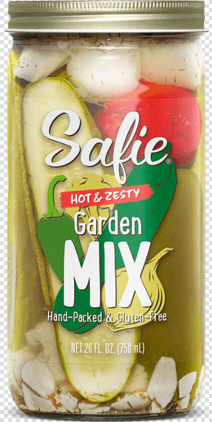 Safie Hot  amp  Zesty Garden Mix 26 Fl Oz   Zesty Garden Medley Safie  HD Png DownloadTransparent PNG