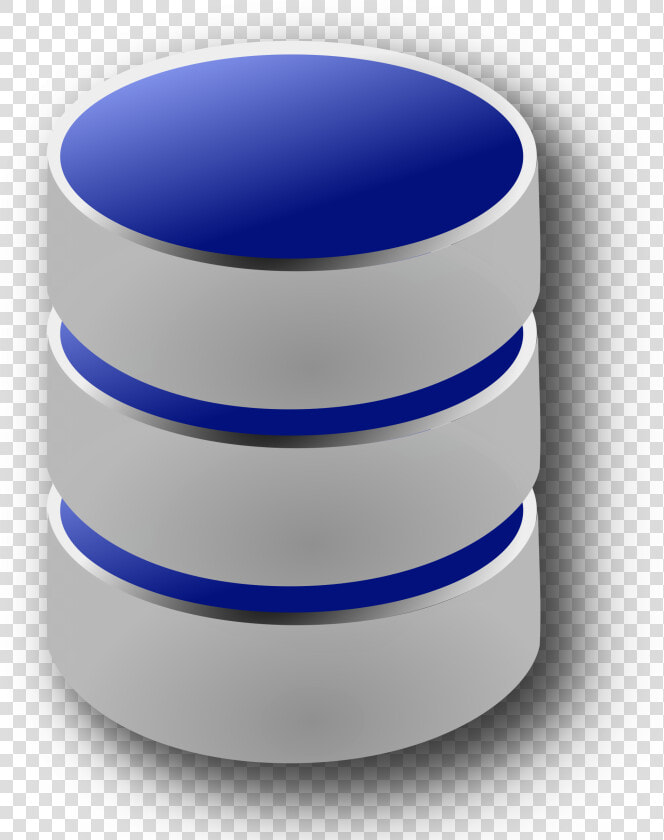 Cobalt Blue electric Blue computer Servers   Database Server Icon Transparent  HD Png DownloadTransparent PNG