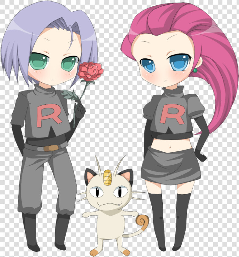 Team Rocket By Ruri chu   Cartoon  HD Png DownloadTransparent PNG