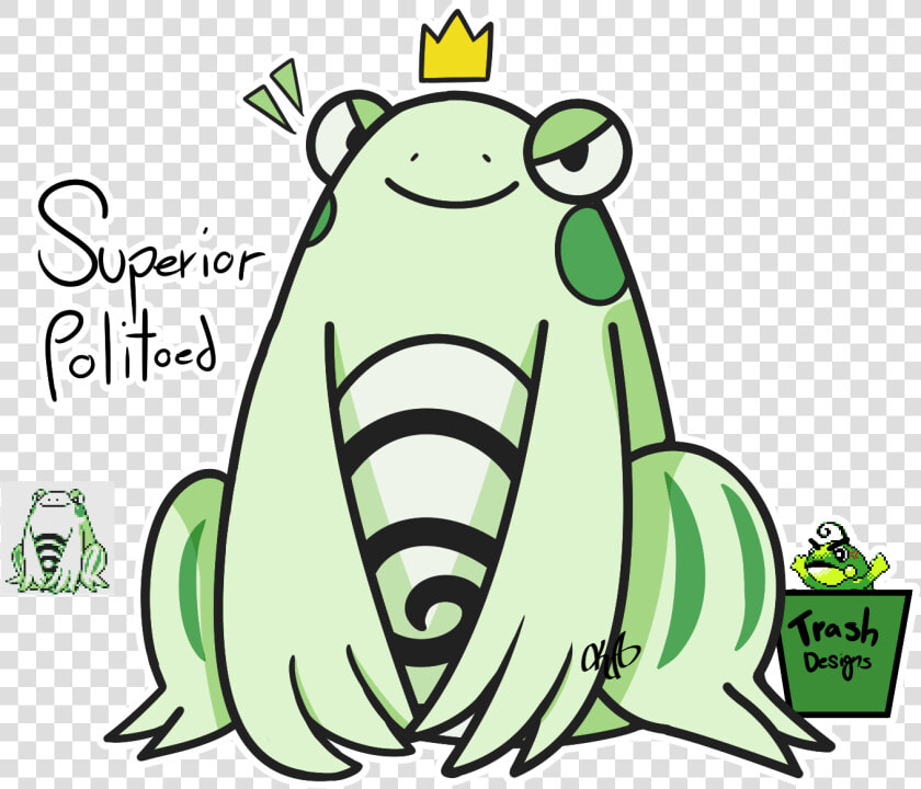 Beta Pokemon   Politoed   Beta Politoed  HD Png DownloadTransparent PNG