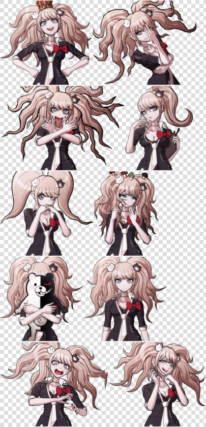 Enoshima Junko Cosplay Hairpins Anime Danganronpa Cosplay   Junko Enoshima In Game  HD Png DownloadTransparent PNG