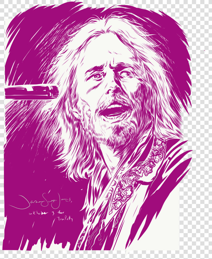 Transparent Tom Petty Png   Illustration  Png DownloadTransparent PNG